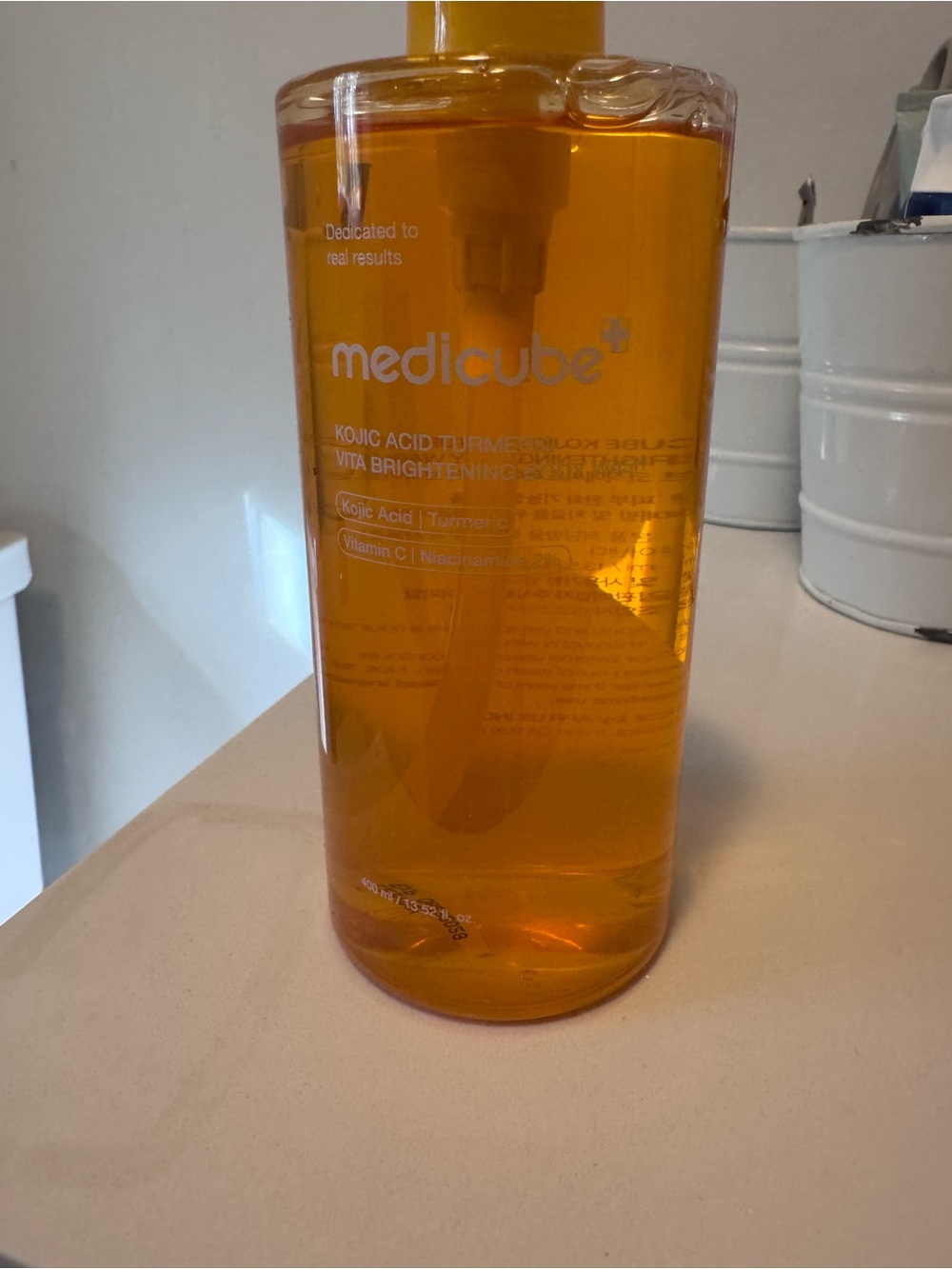 Medicube Orange Brightening Cleanser - Vitamin C & Turmeric